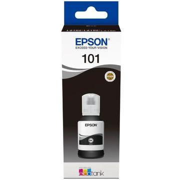 Epson 101 Black EcoTank Original Ink Bottle, C13T03V14A