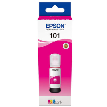 Epson 101 Magenta EcoTank Original Ink Bottle, C13T03V34A