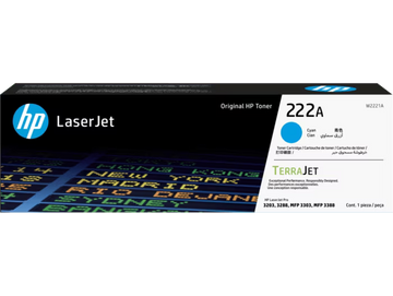HP 222A Cyan Toner Cartridge (W2221A)