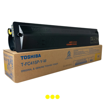 TOSHIBA T- FC 415P - Y - M ( YELLOW ) Original Toner