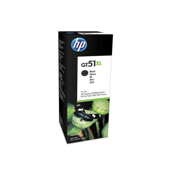 HP GT51XL 135-ml Black Original Ink Bottle