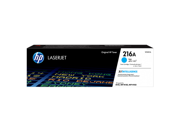 HP  216A W2411A Laserjet Toner Cartridge - Cyan