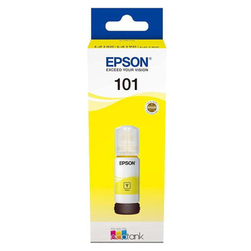 Epson 101 Yellow EcoTank Original Ink Bottle, C13T03V44A