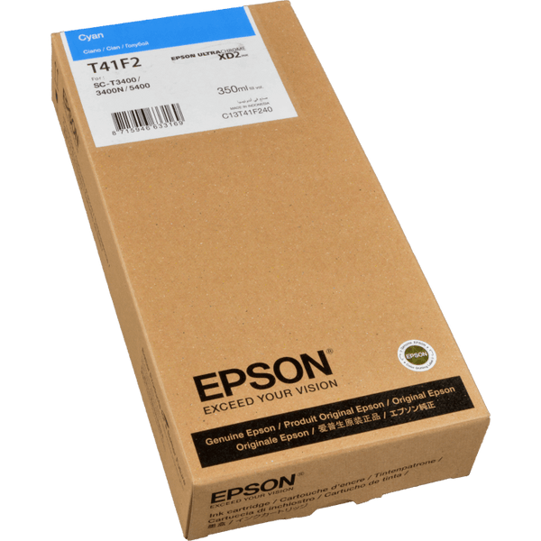 Epson T41F2 Cyan Ink Cartridge - (C13T41F240)